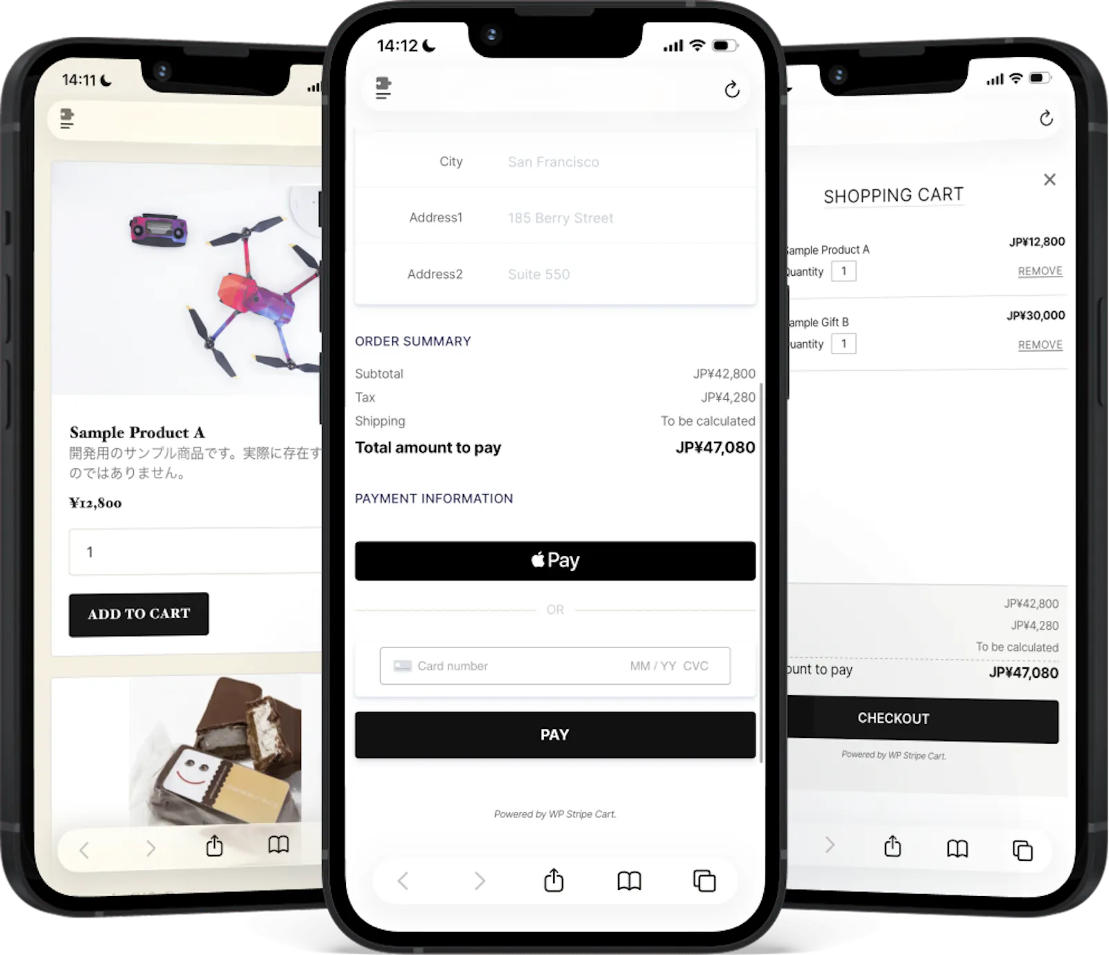 WP Stripe Cart screenshot 2