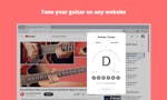 Guitar Tuner (Chrome Extension) image