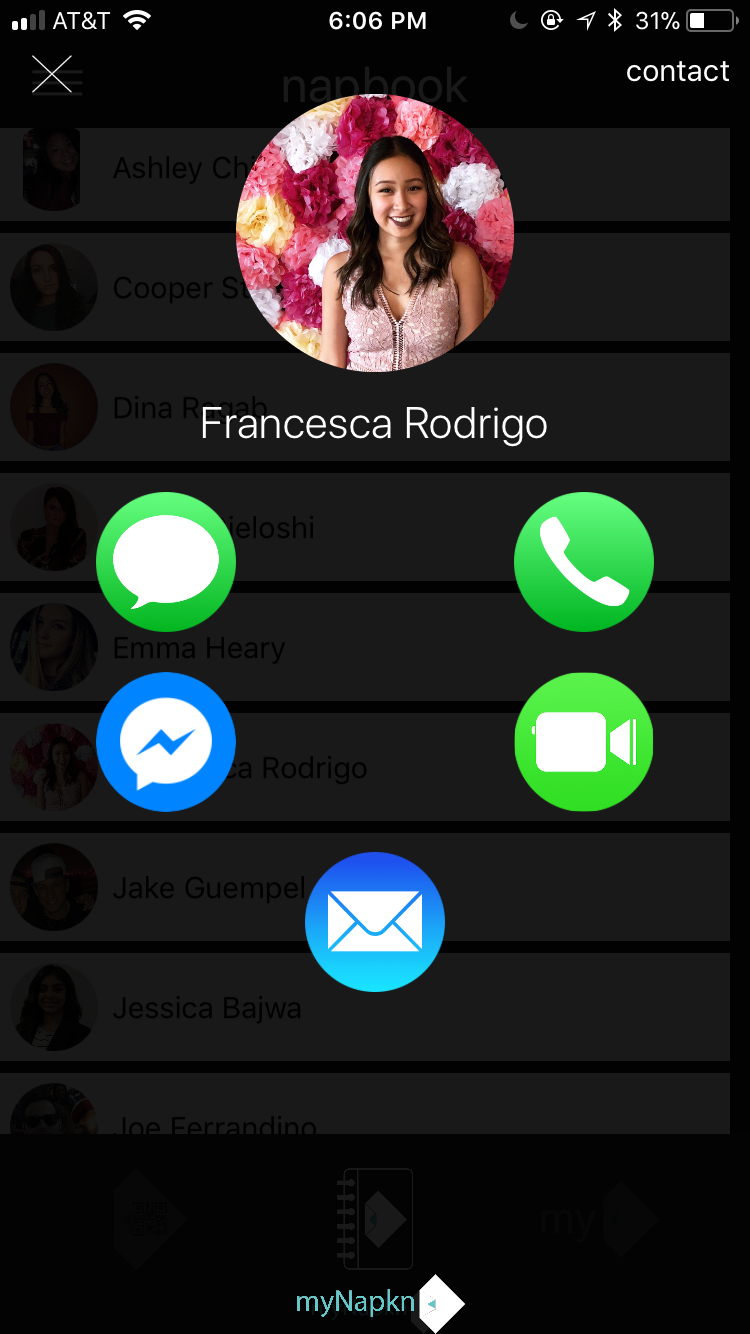 myNapkn App gallery image