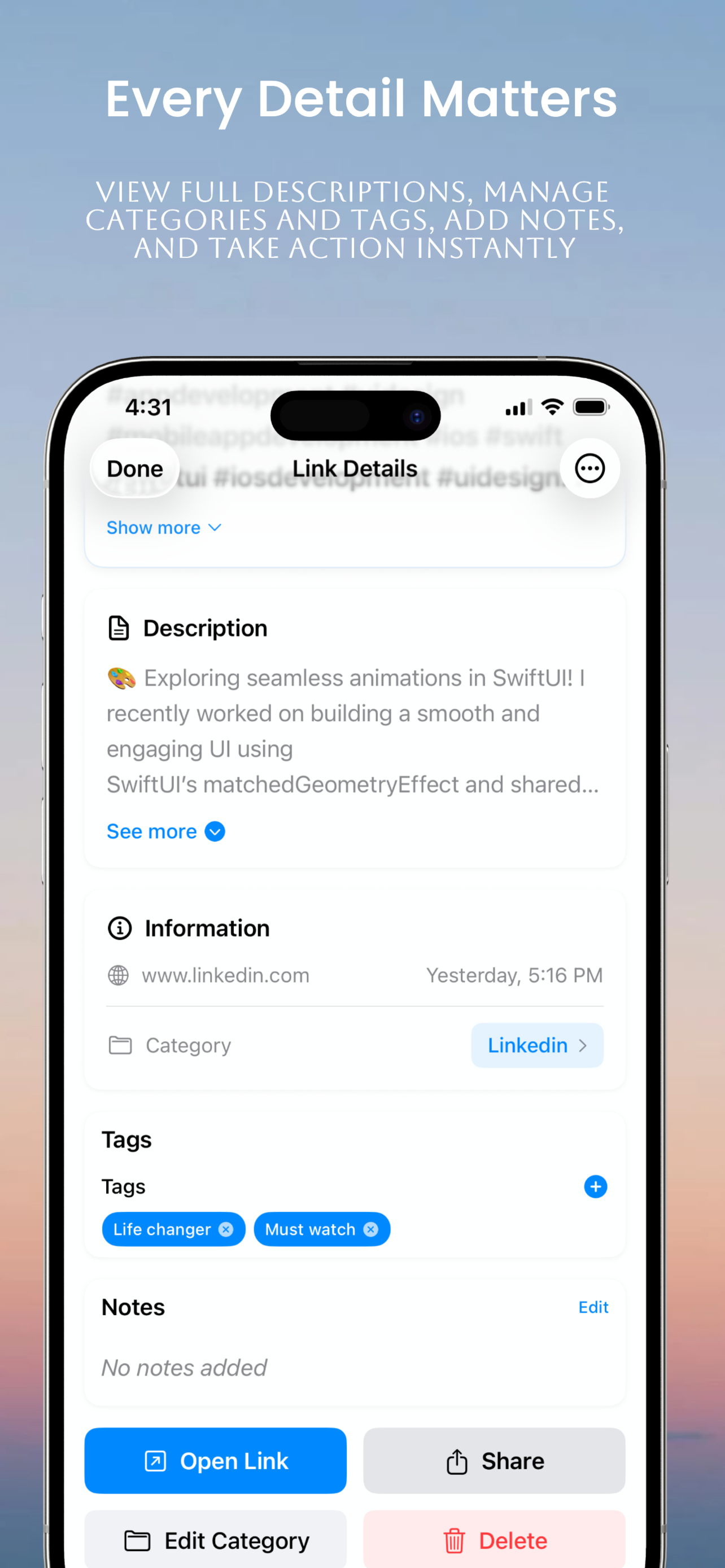 LinkBay – Smart Link Manager gallery image