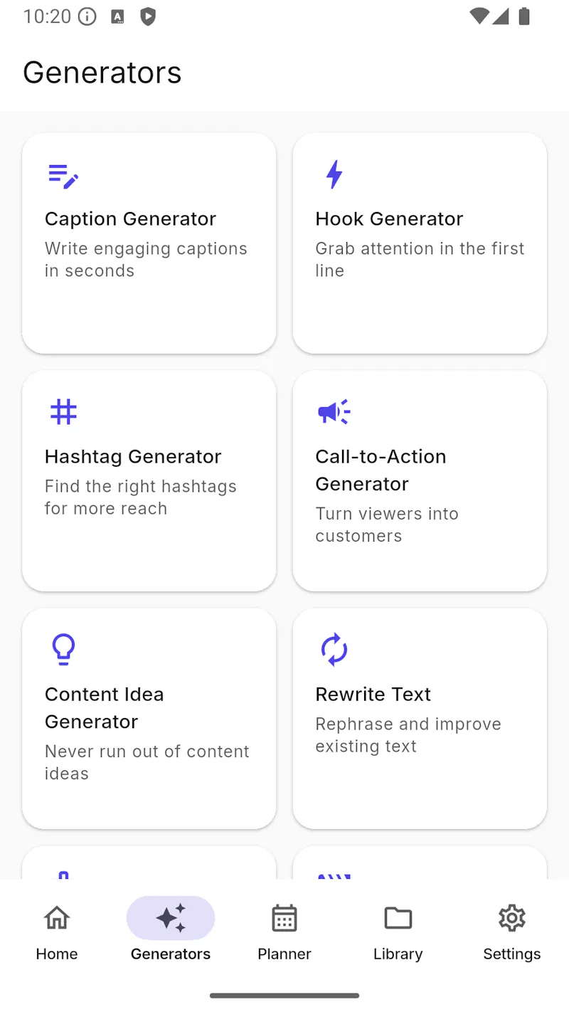 Social Media AI Toolkit screenshot 3