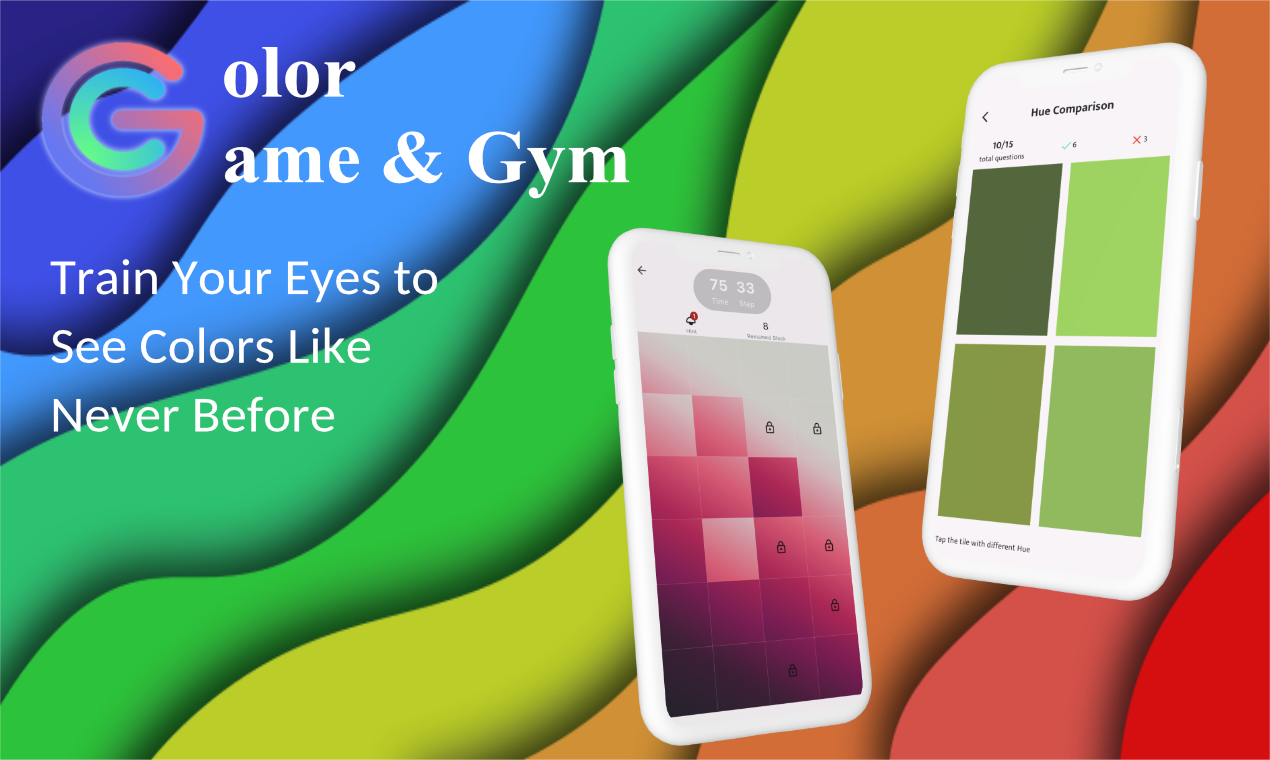 Farbspiel & Fitnessstudio - Design, Selbstlernung, Farbe, Training Medien 1