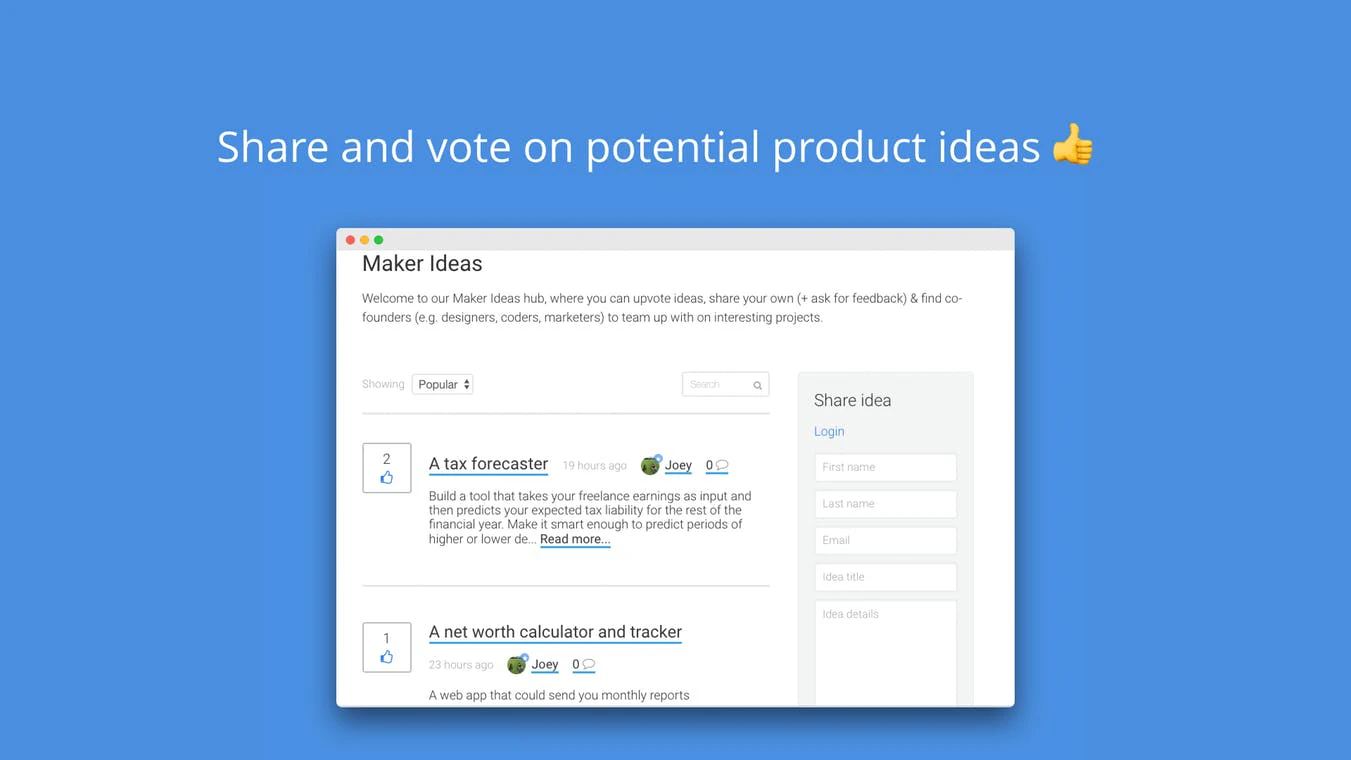 Maker Launches Image
