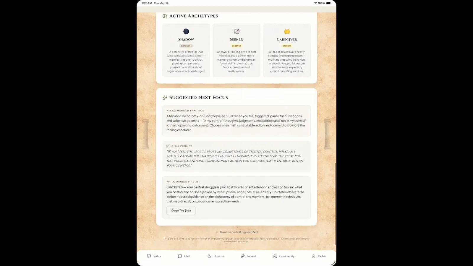 Daily Stoicism screenshot 1 (video preview)