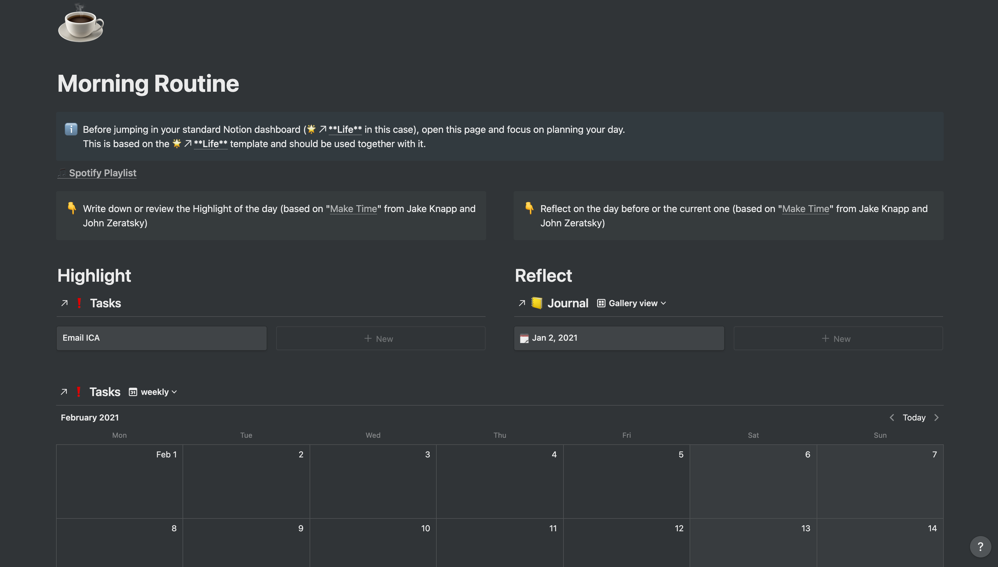 The Ultimate Notion Template gallery image