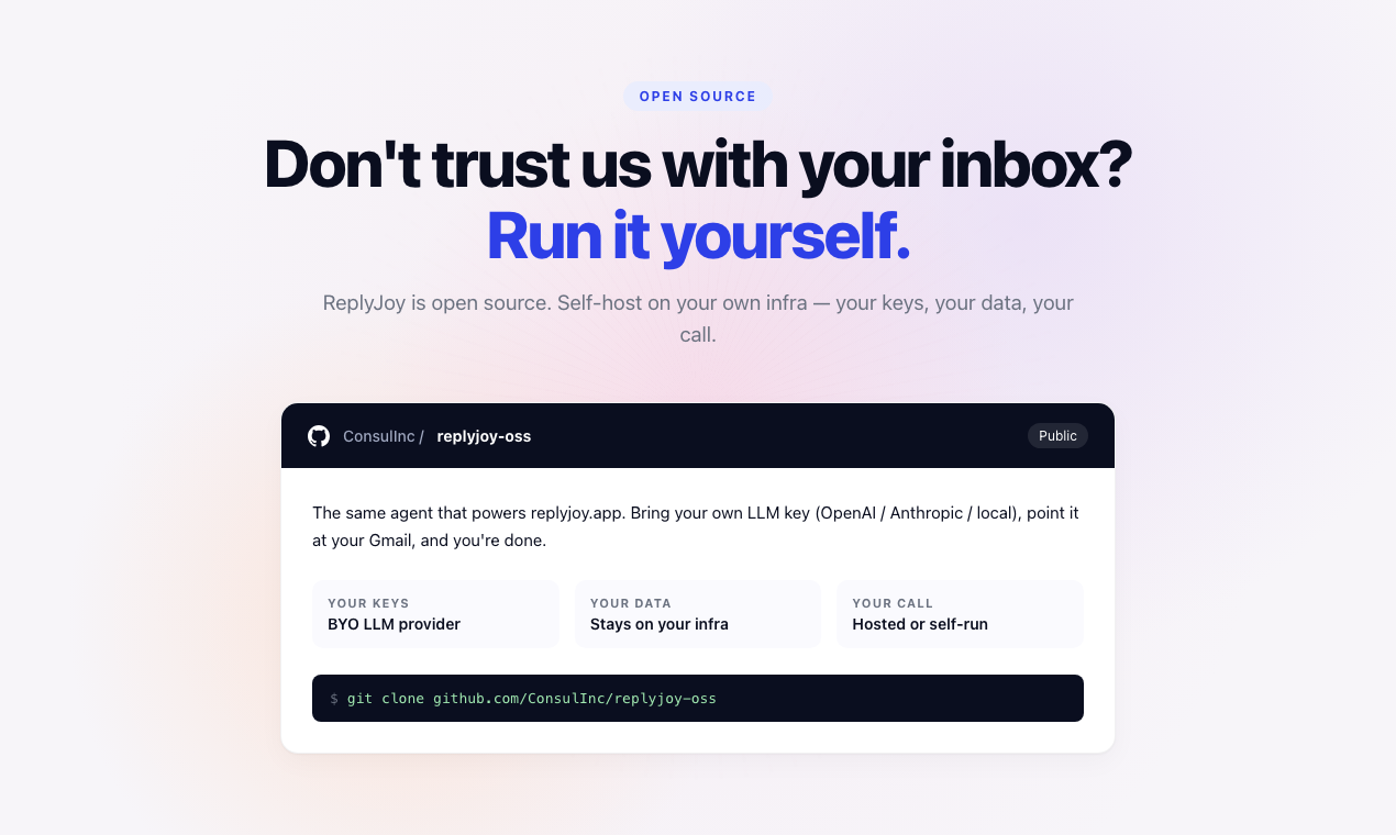 ReplyJoy gallery image
