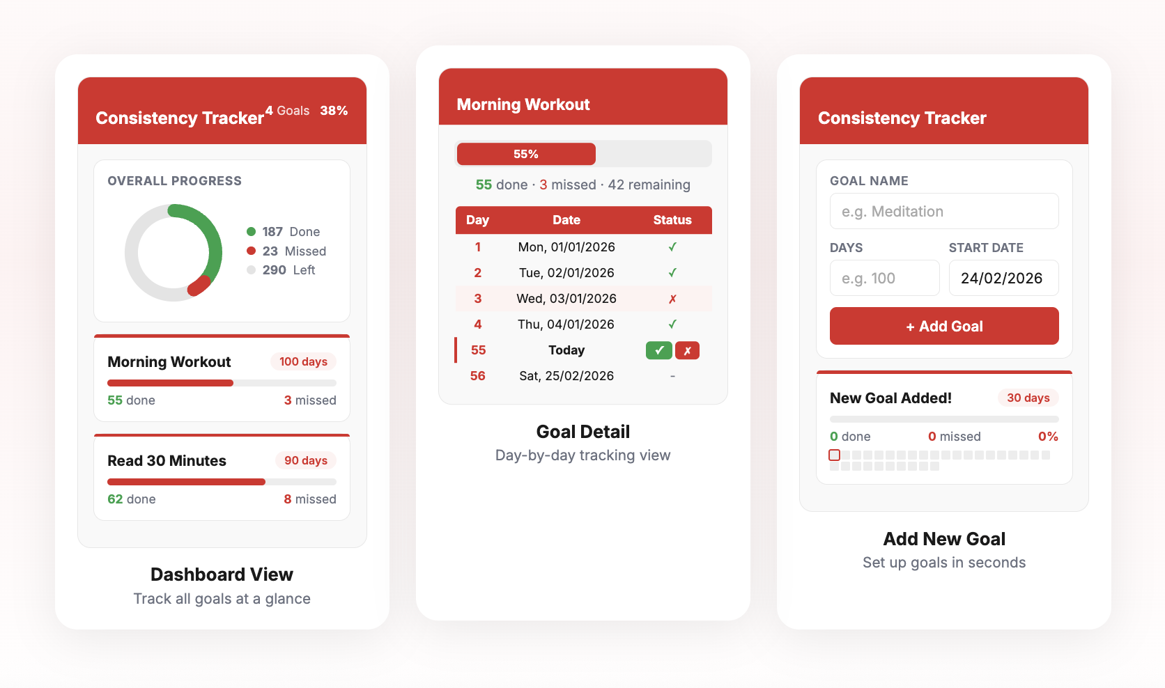 Consistency Tracker gallery image