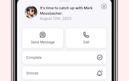 Moments — Contacts Manager media 3