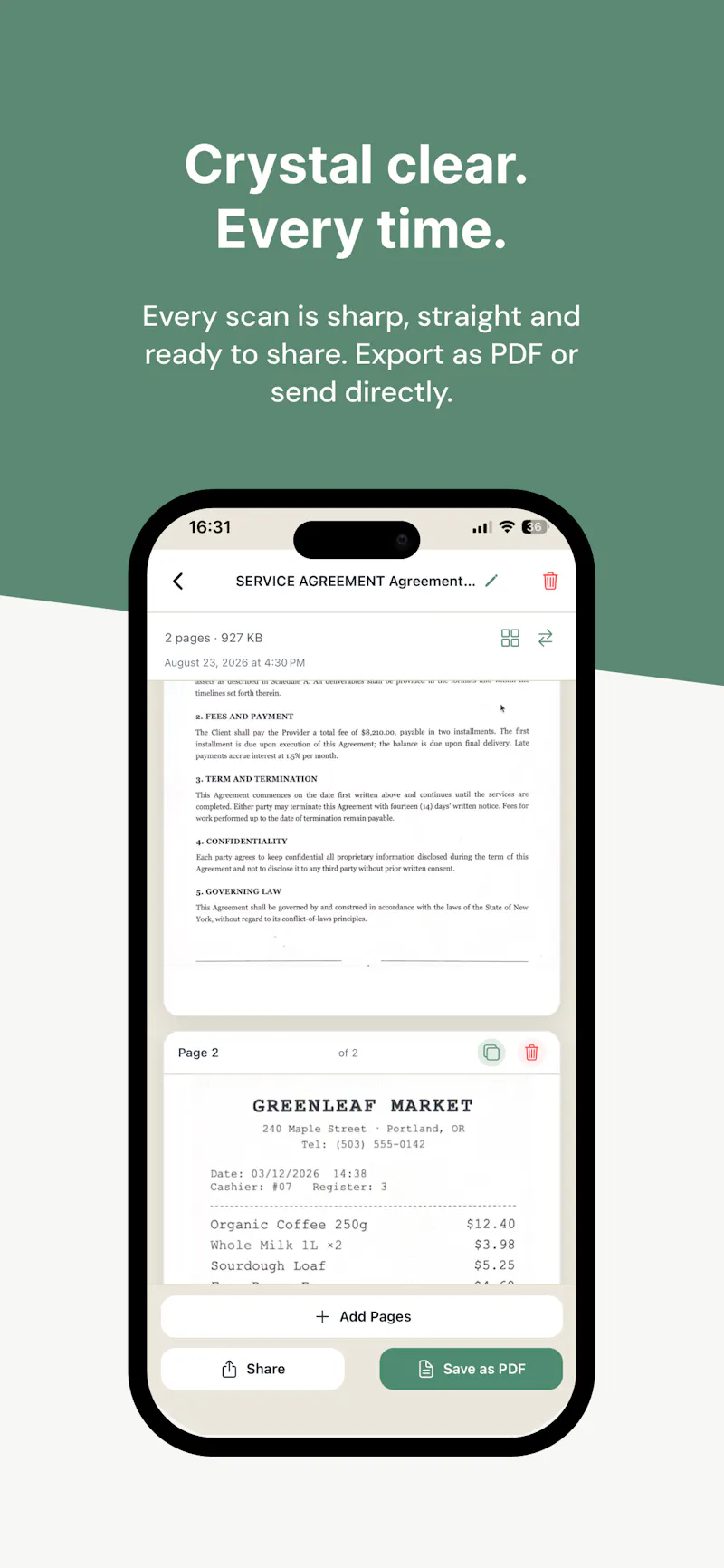 Clearcan screenshot 5