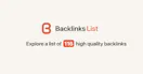 Backlinks List