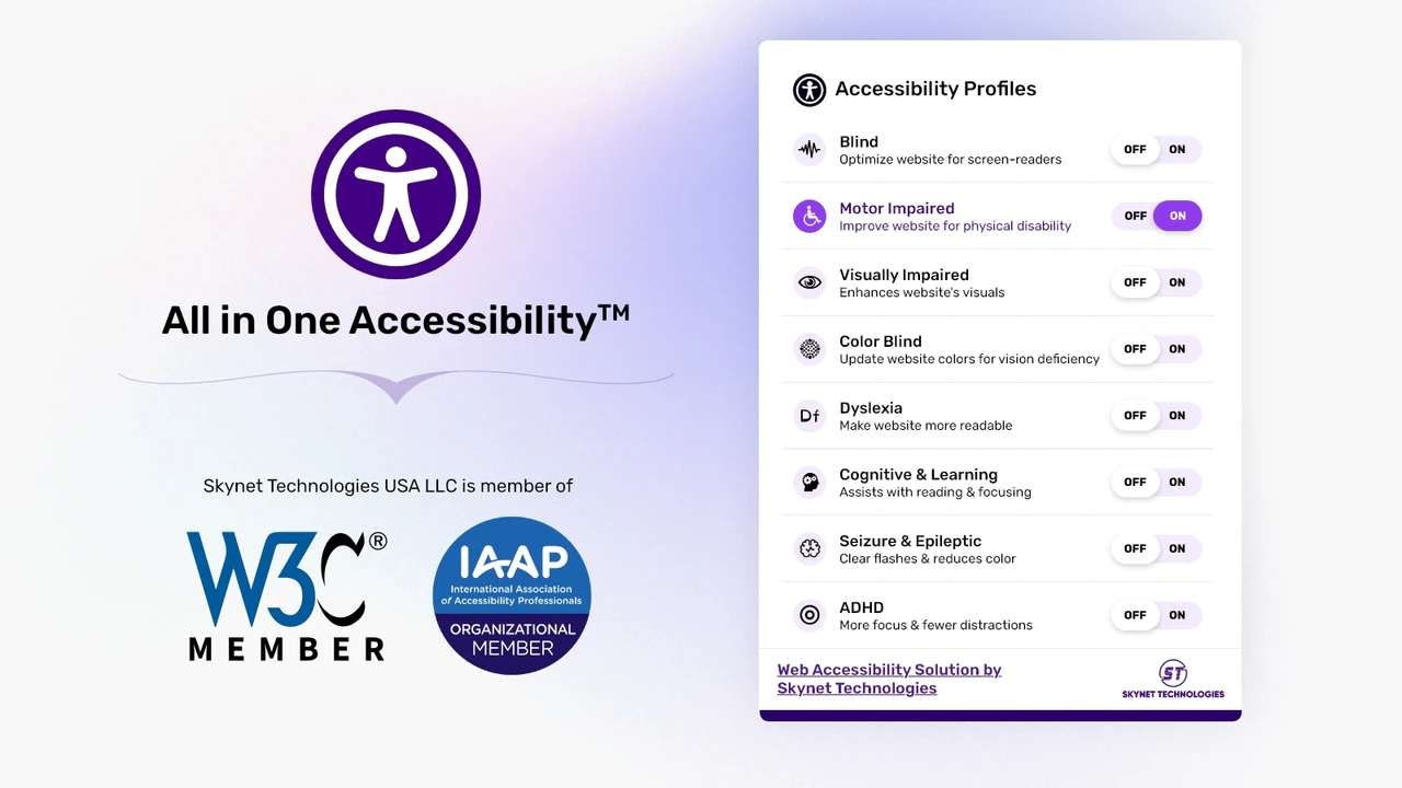 All in One Accessibility media 4