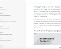 The modern web design process media 2