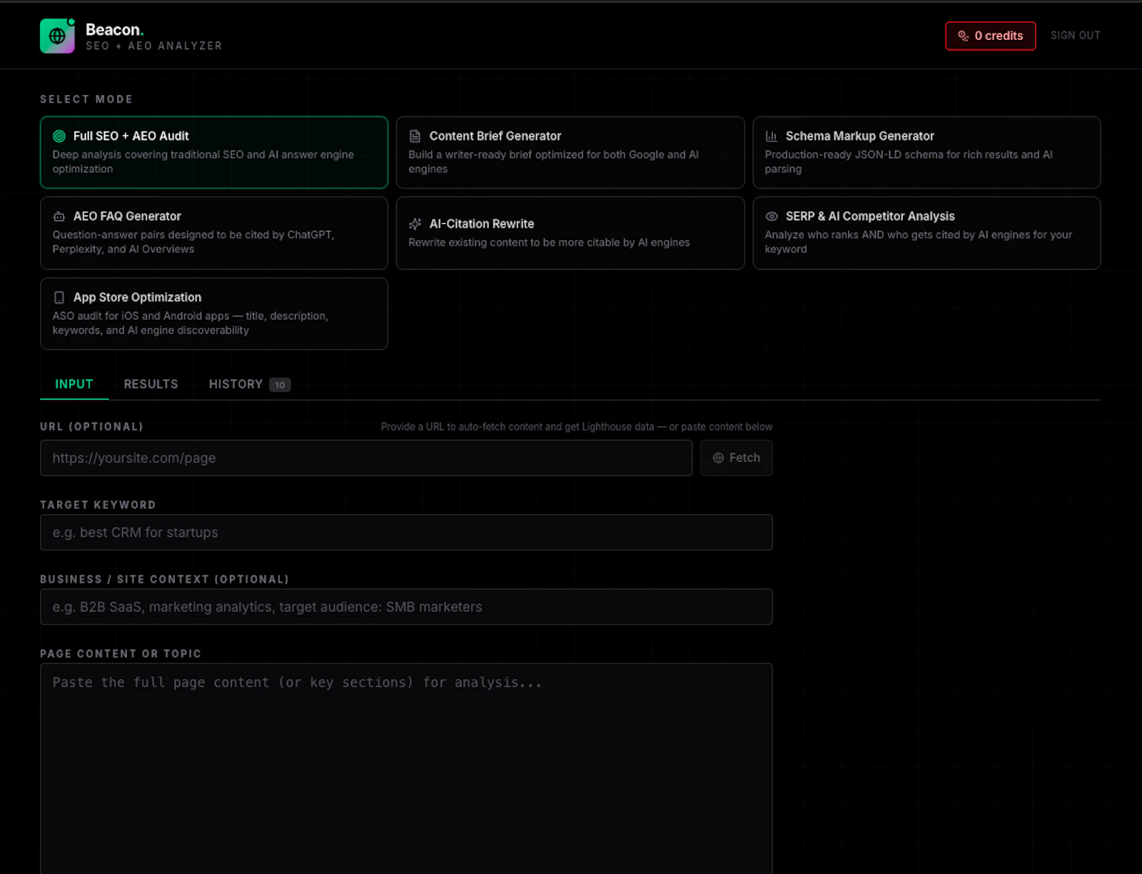 Beacon screenshot 3