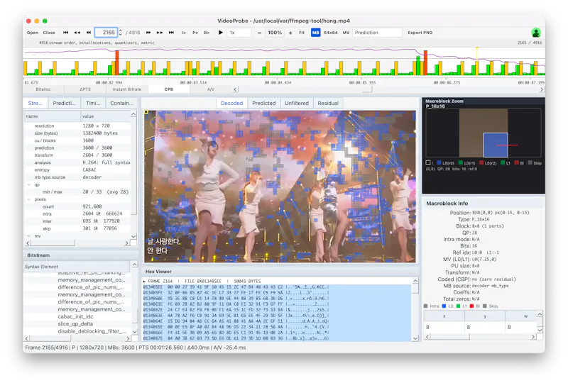VideoProbe screenshot 2