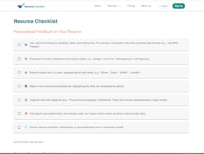 Resume Checkers gallery image