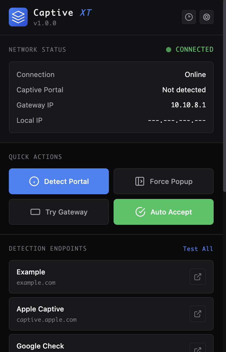 CaptiveXT gallery image