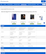 Compare Phones | TechSpecs gallery image
