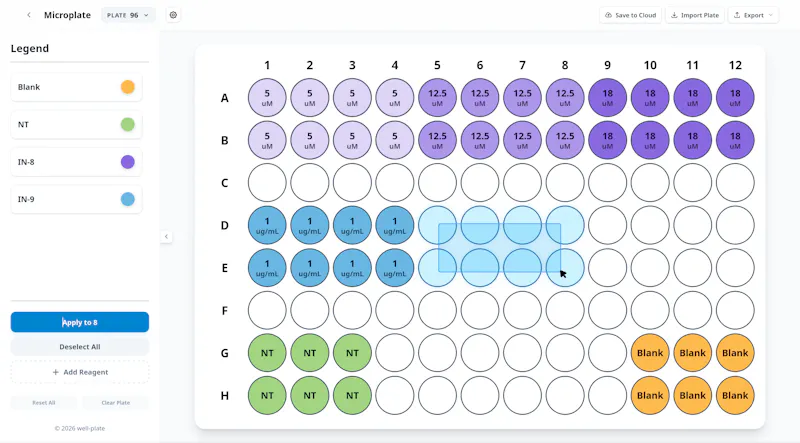 Well Plate Designer screenshot 1