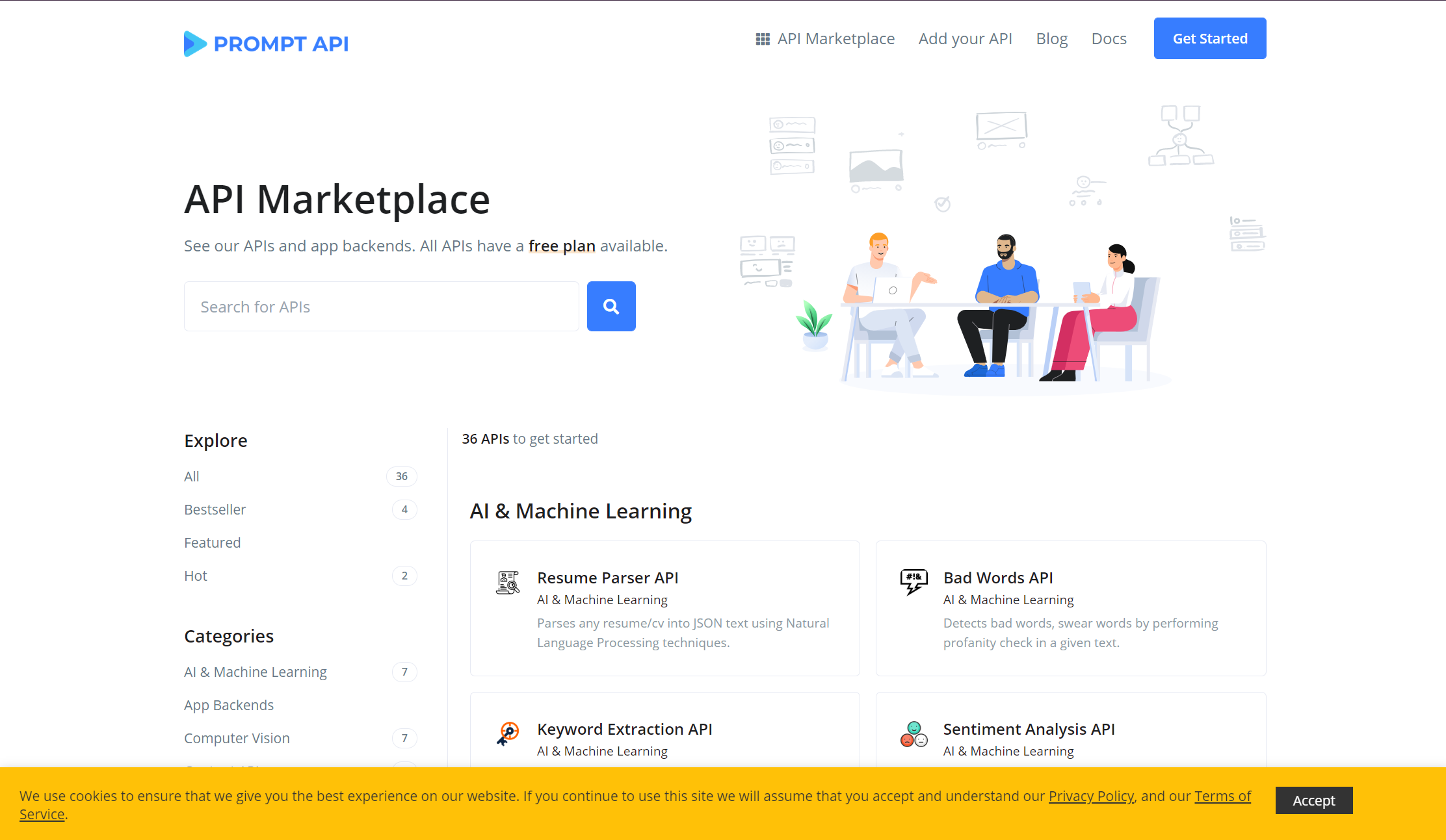 Prompt API gallery image