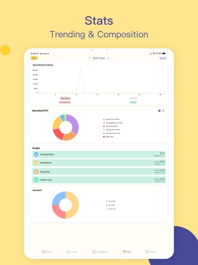 Spending Tracker gallery image