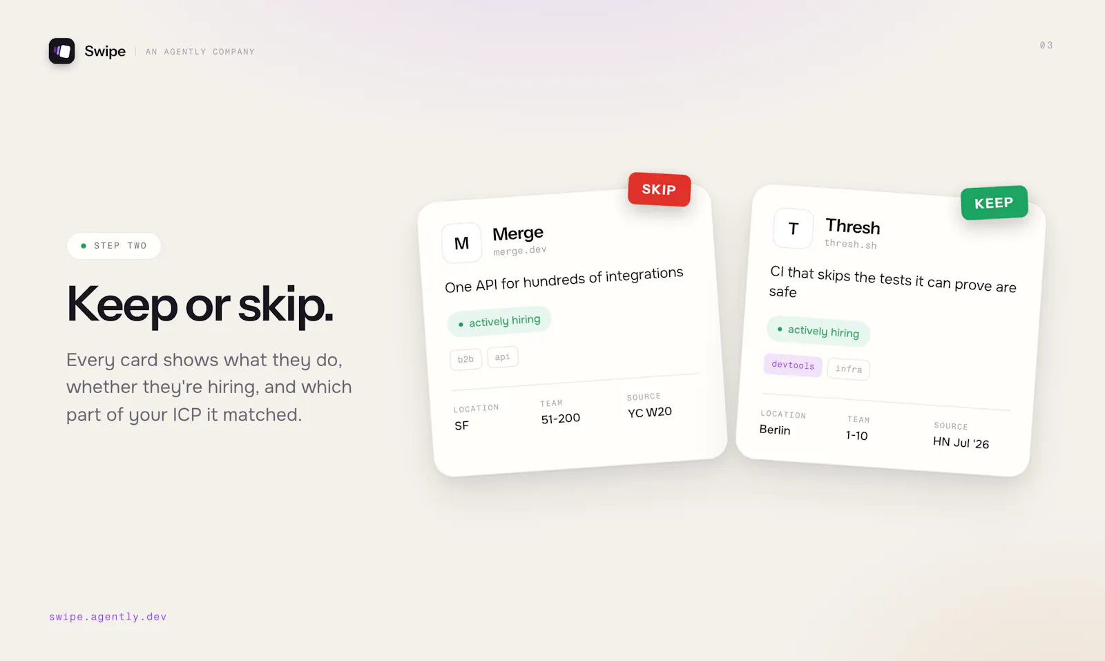 Swipe screenshot 4