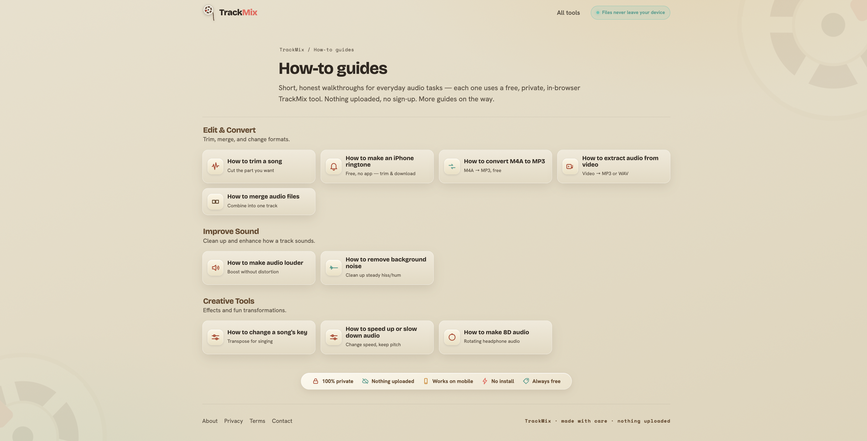 TrackMix gallery image