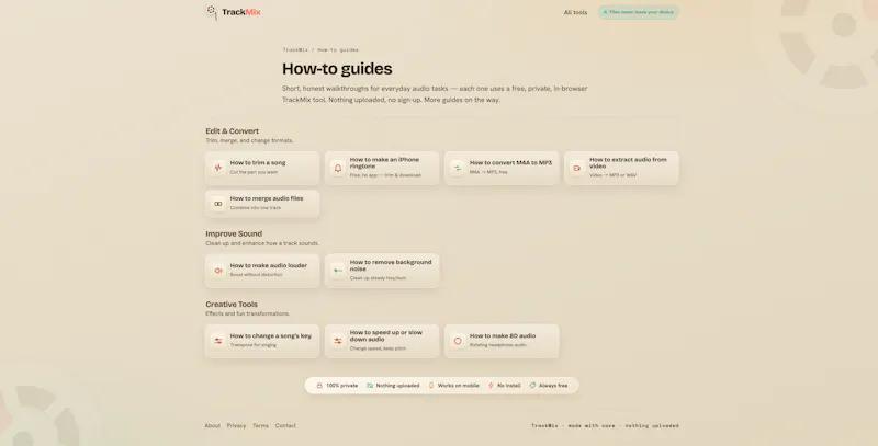 TrackMix screenshot 6