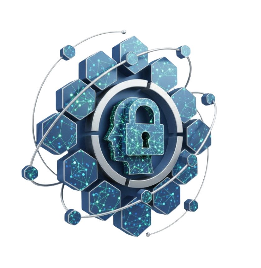 Blockchain identity ... logo