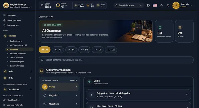 English RankUp screenshot 4