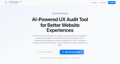 The UX Audit gallery image