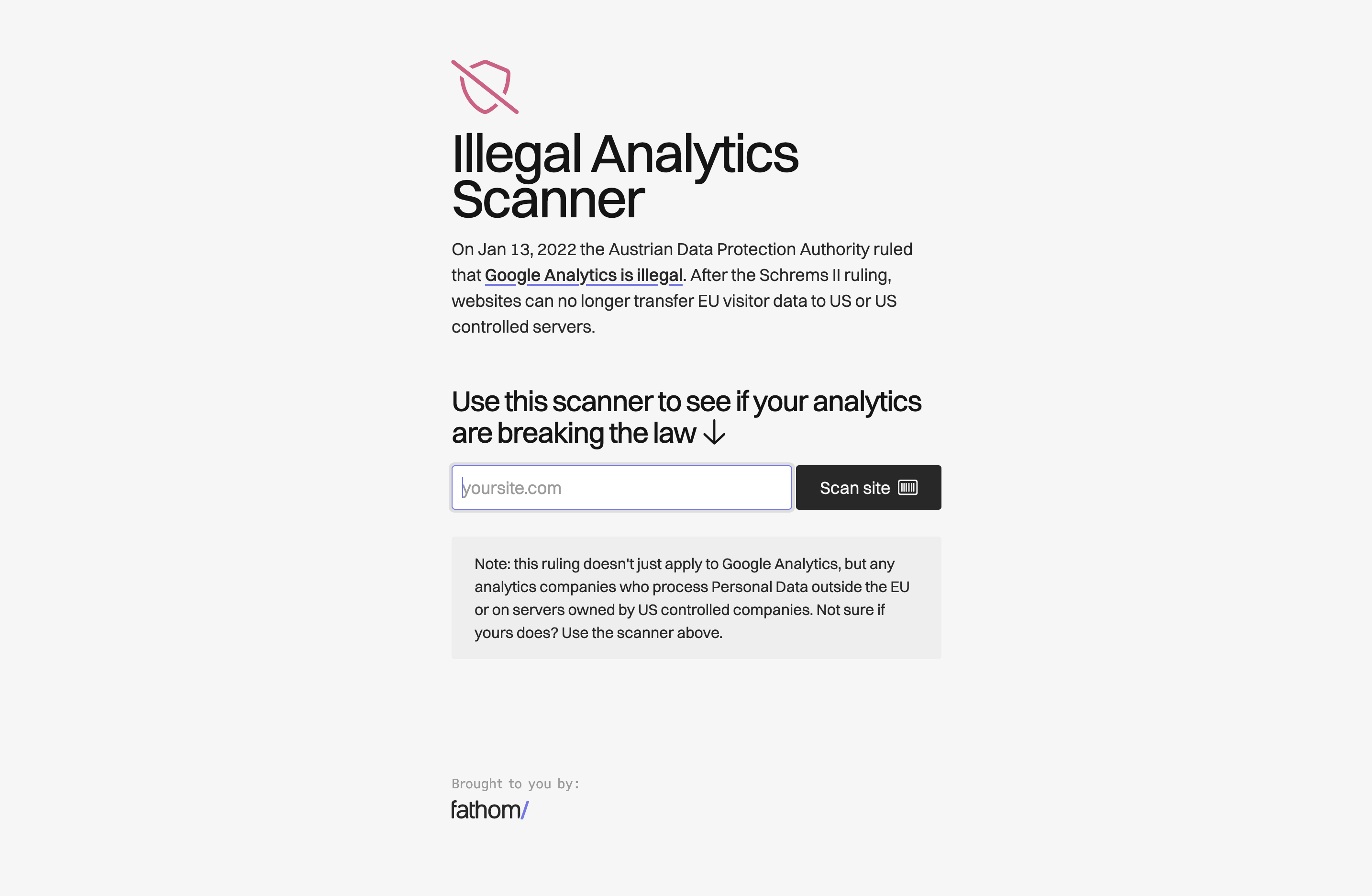 Illegal Analytics Scanner gallery image