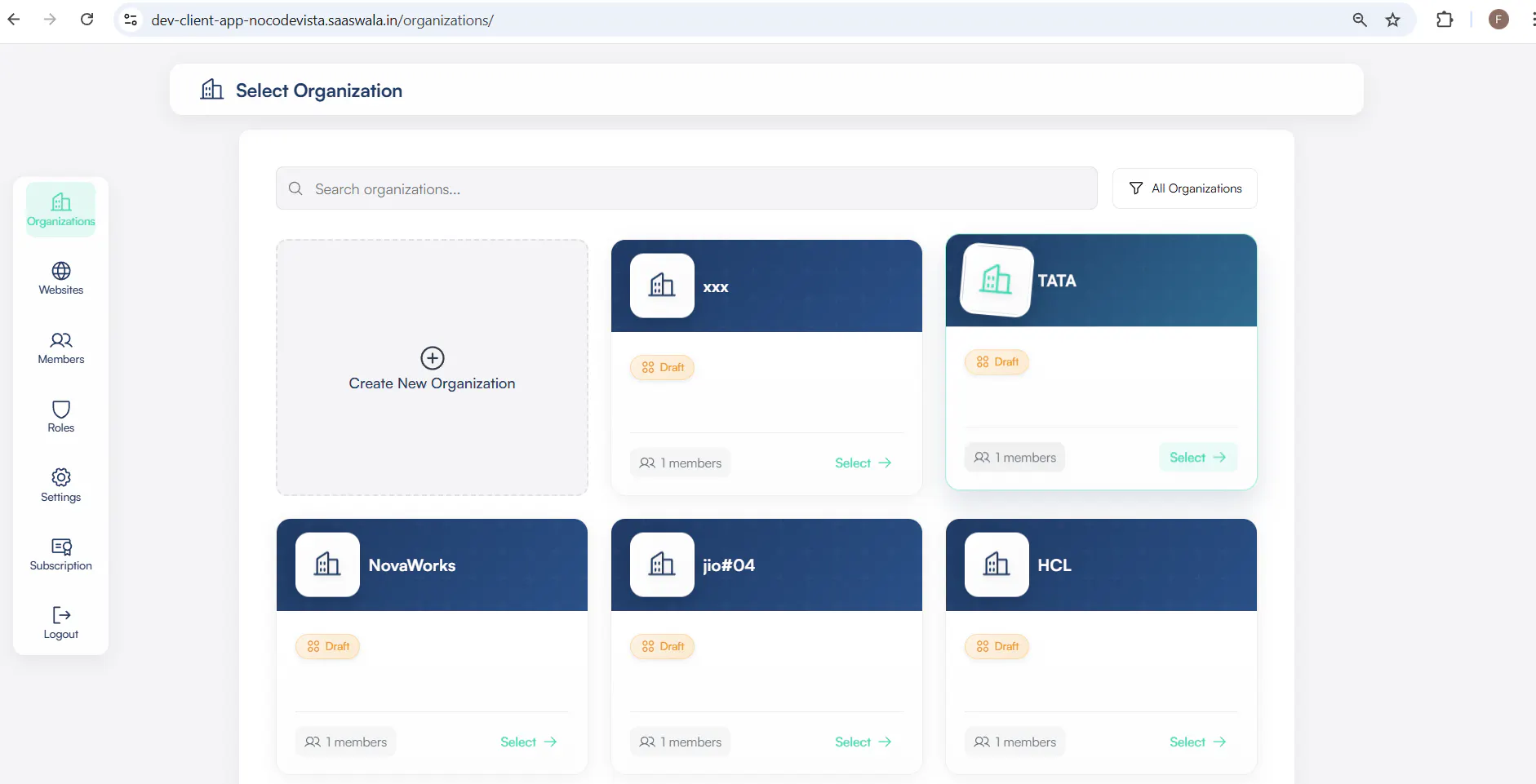 NoCodeVista — No-Code Website Builder gallery image