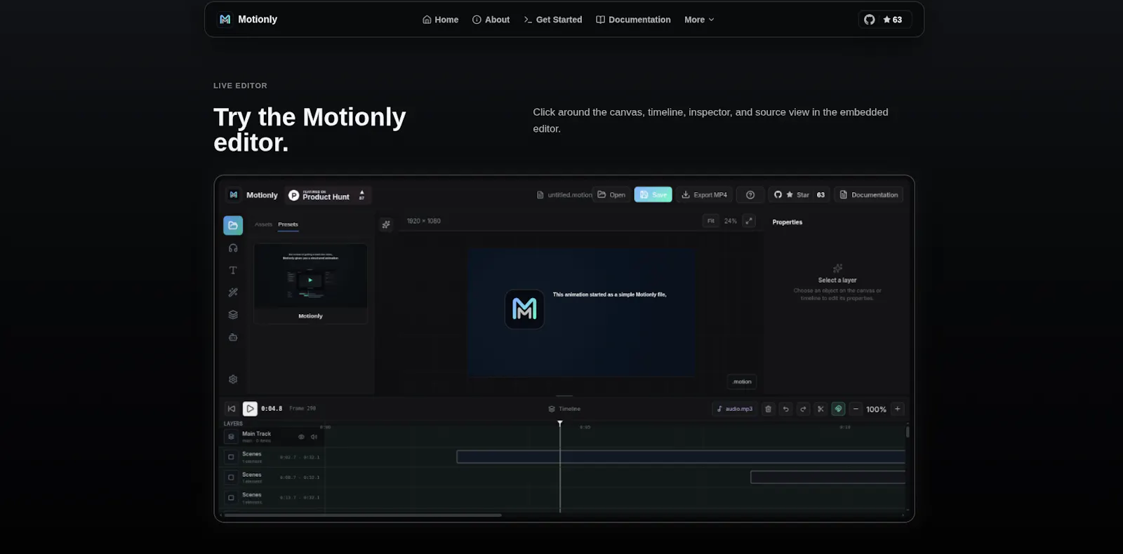 Motionly screenshot 3