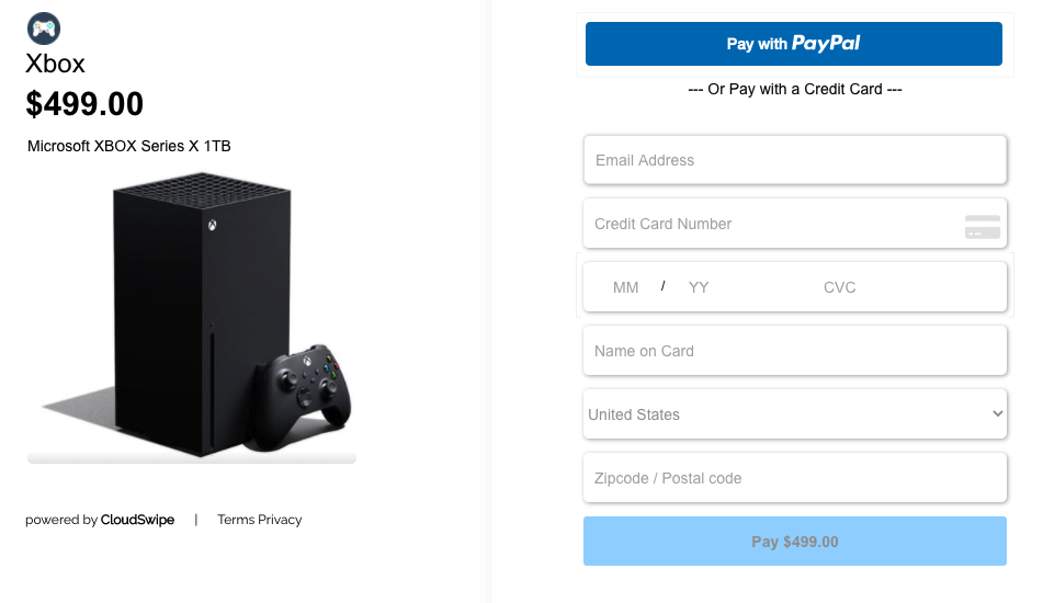 CloudSwipe gallery image