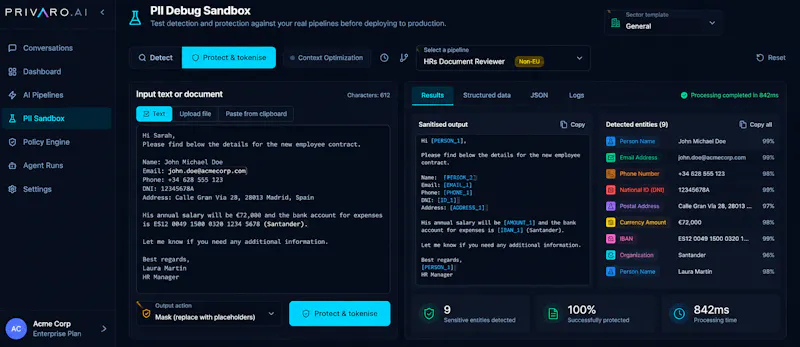 Privaro screenshot 12