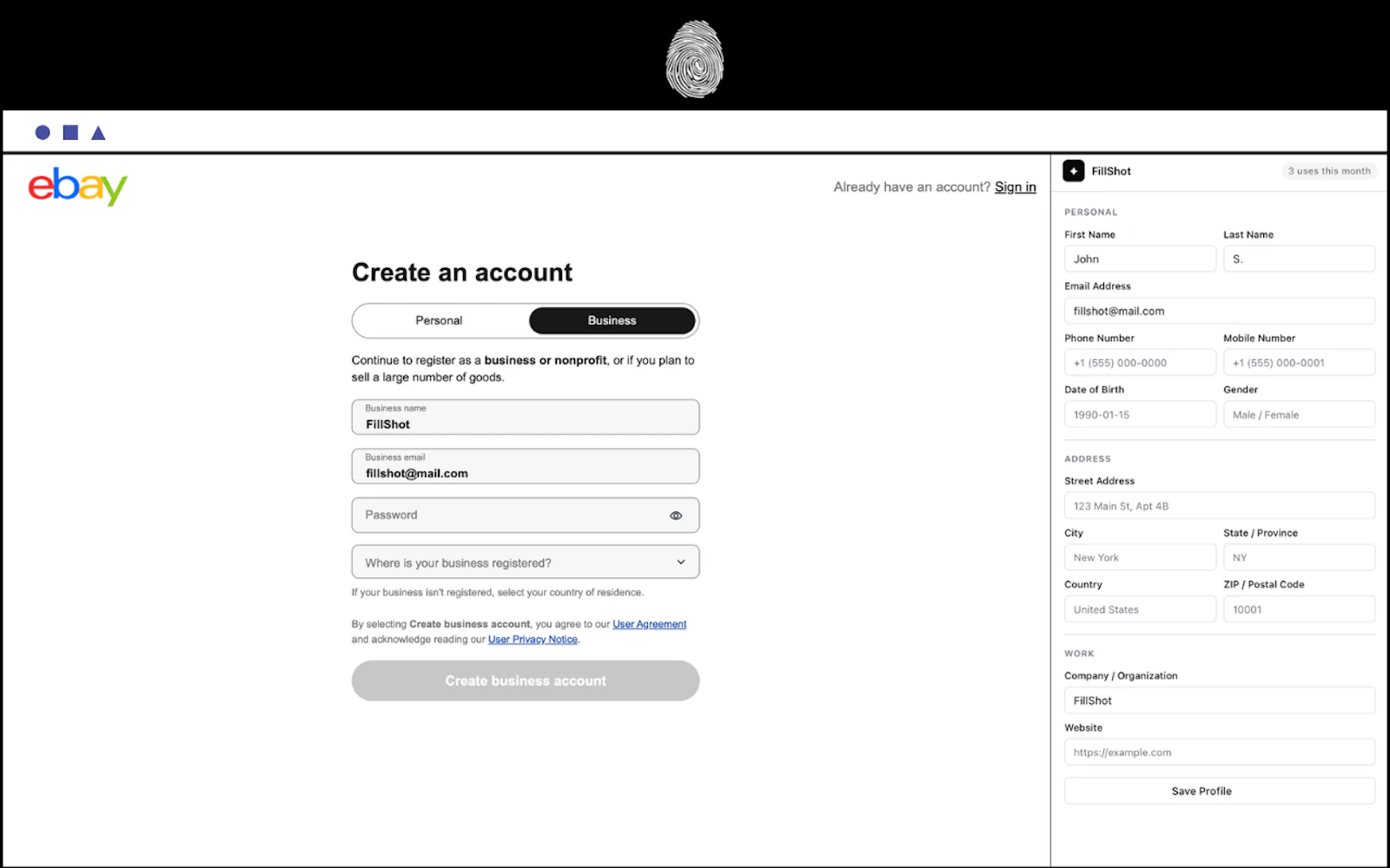 FillShot screenshot 1