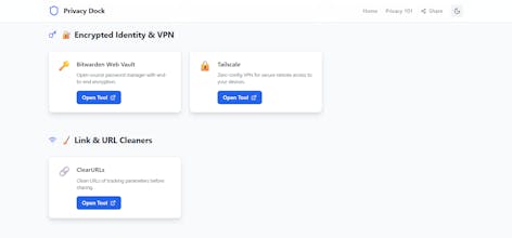 Privacy Dock gallery image