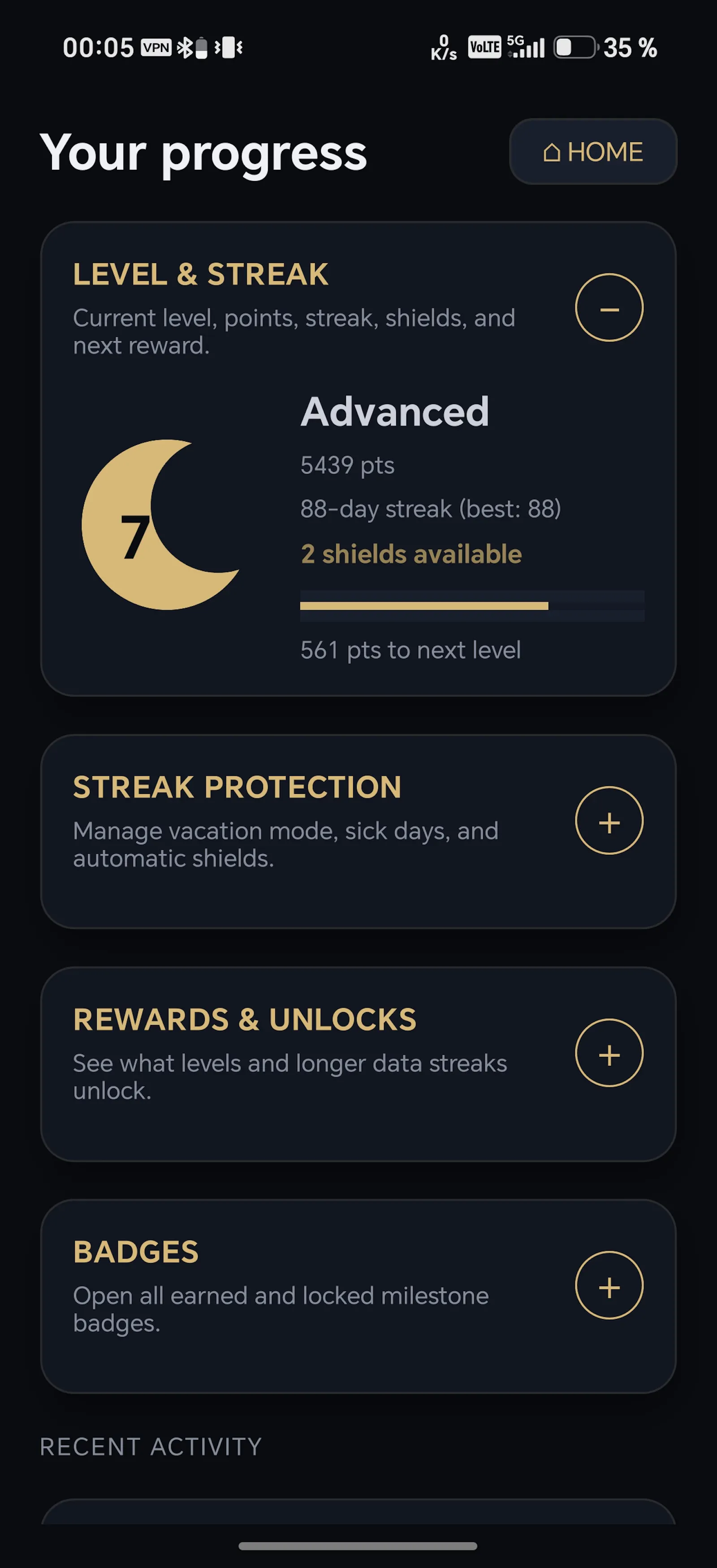 Praenox Aurum for Android screenshot 8