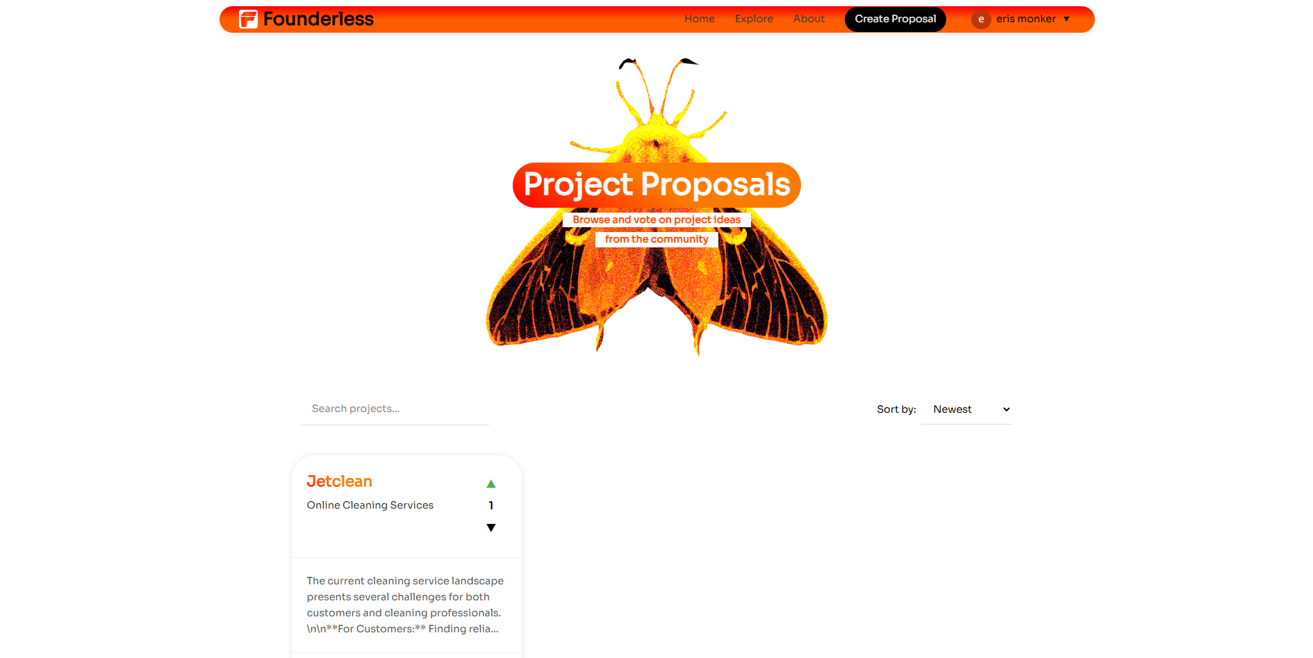 Founderless screenshot 2