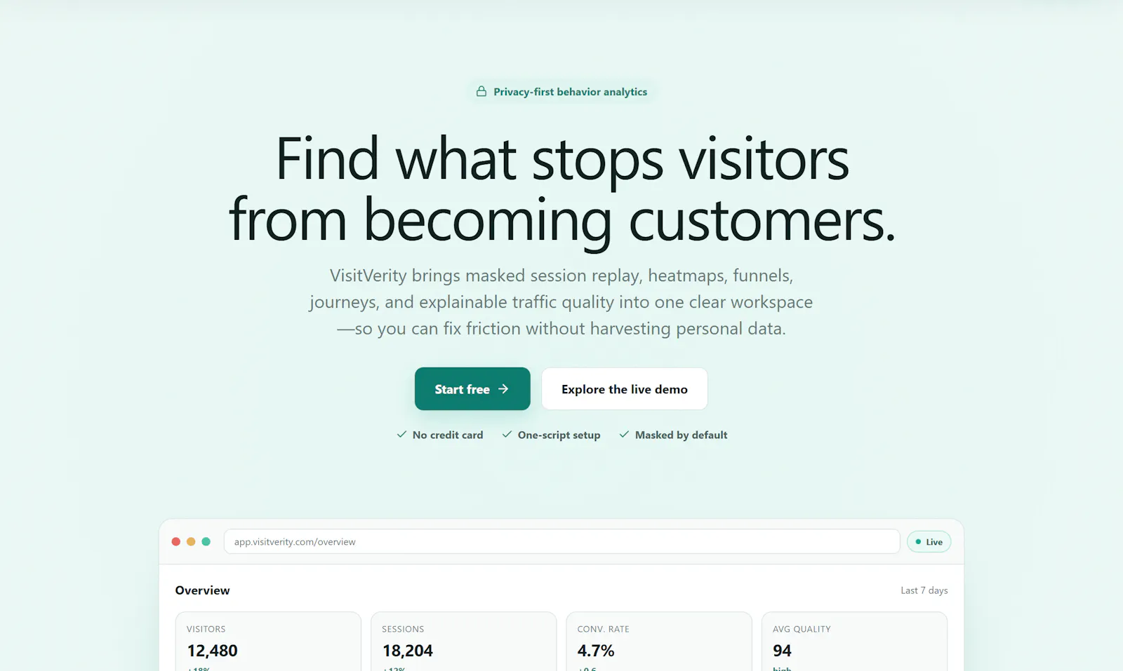 VisitVerity screenshot 1