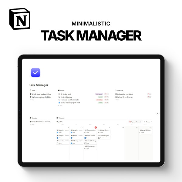 Task Management - Minimalist Setup