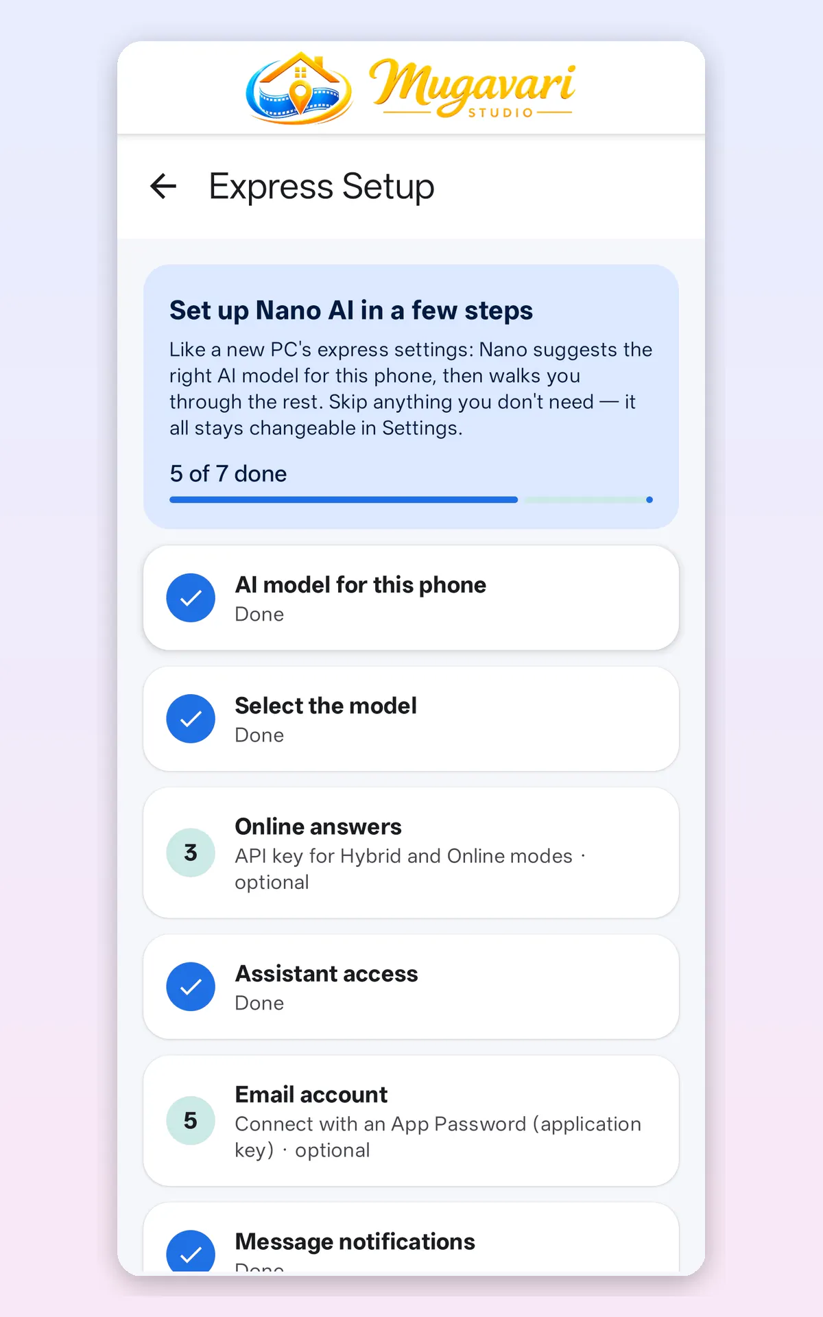 Nano AI: Offline AI Assistant gallery image