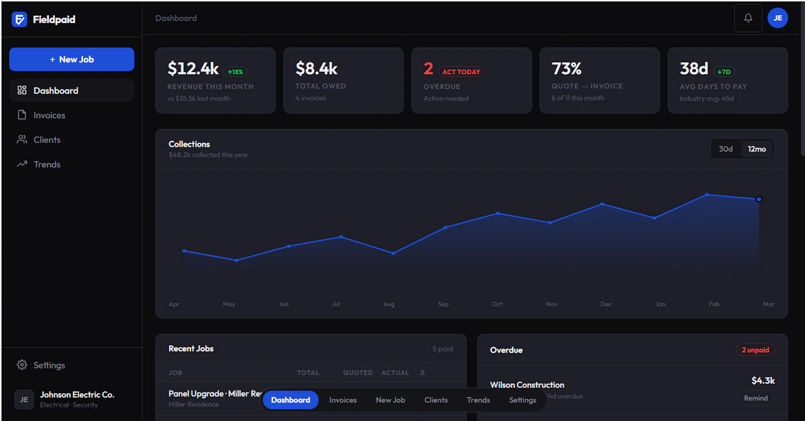 Fieldpaid screenshot 2