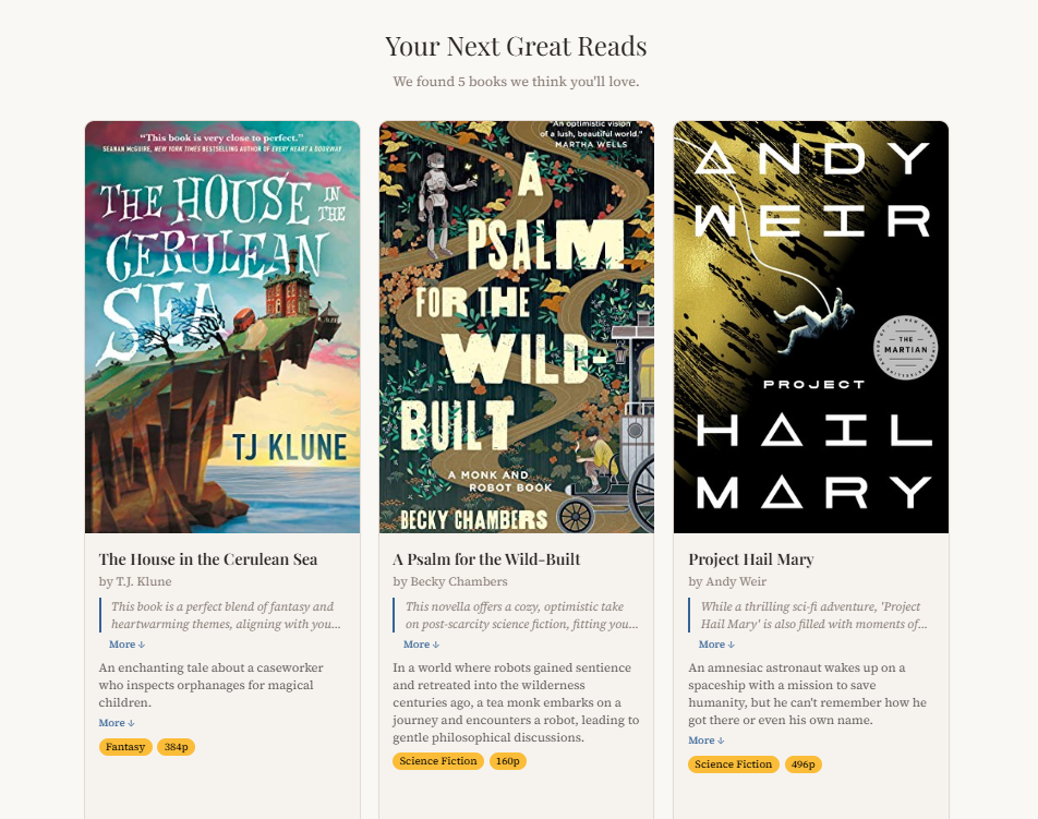 Beguiled By Books | Book Matchmaker gallery image