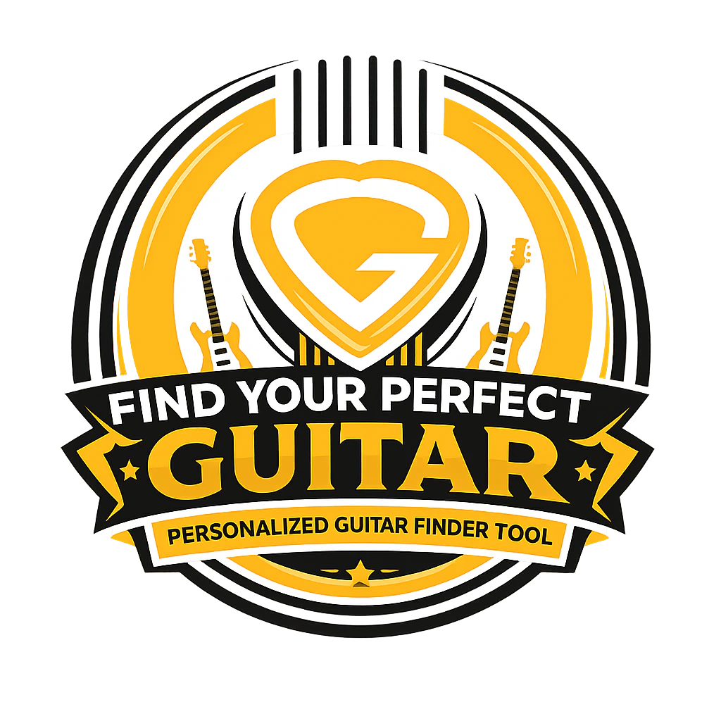 Personalized Guitar Finder Tool logo