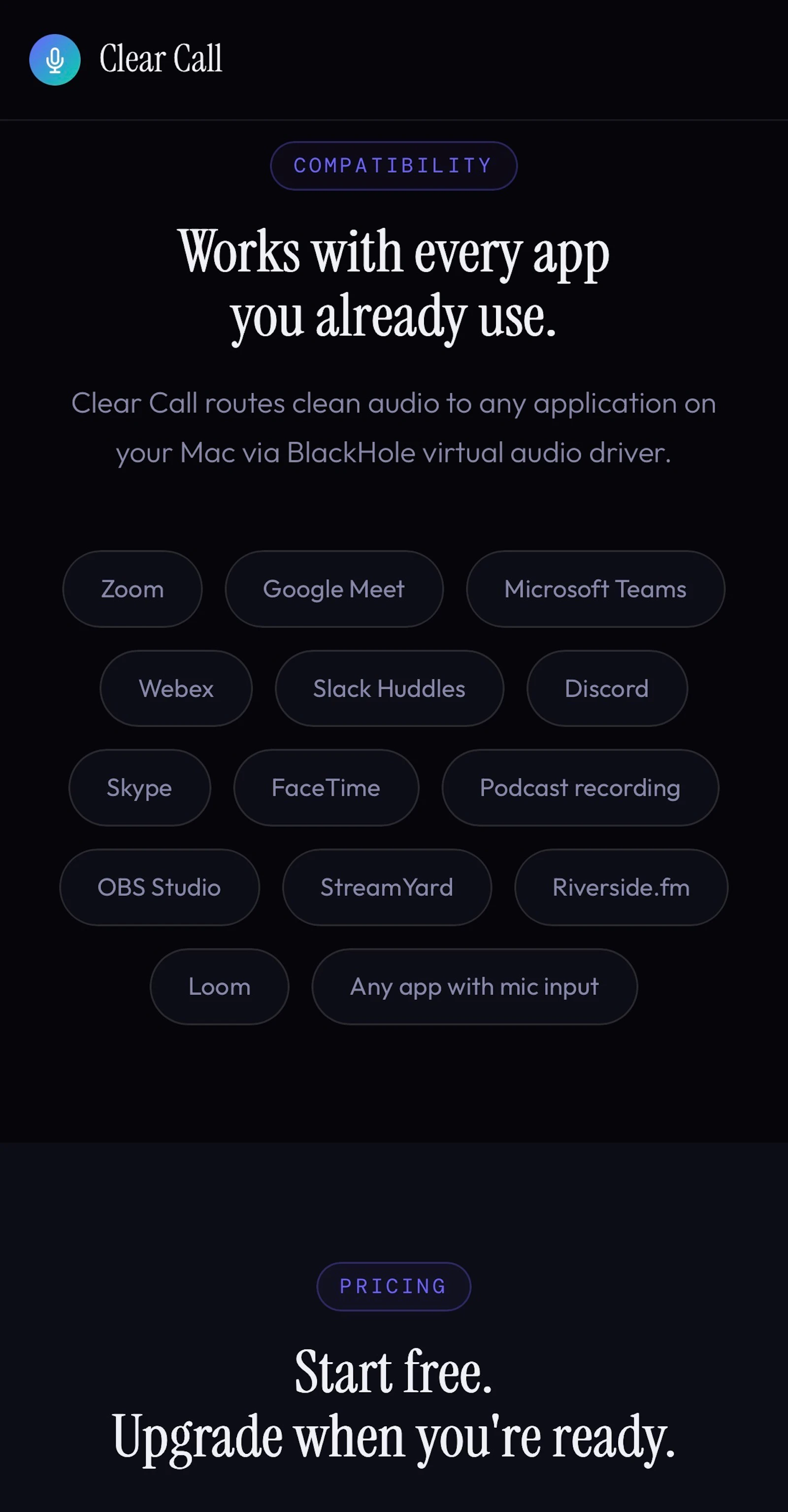 clear call screenshot 5