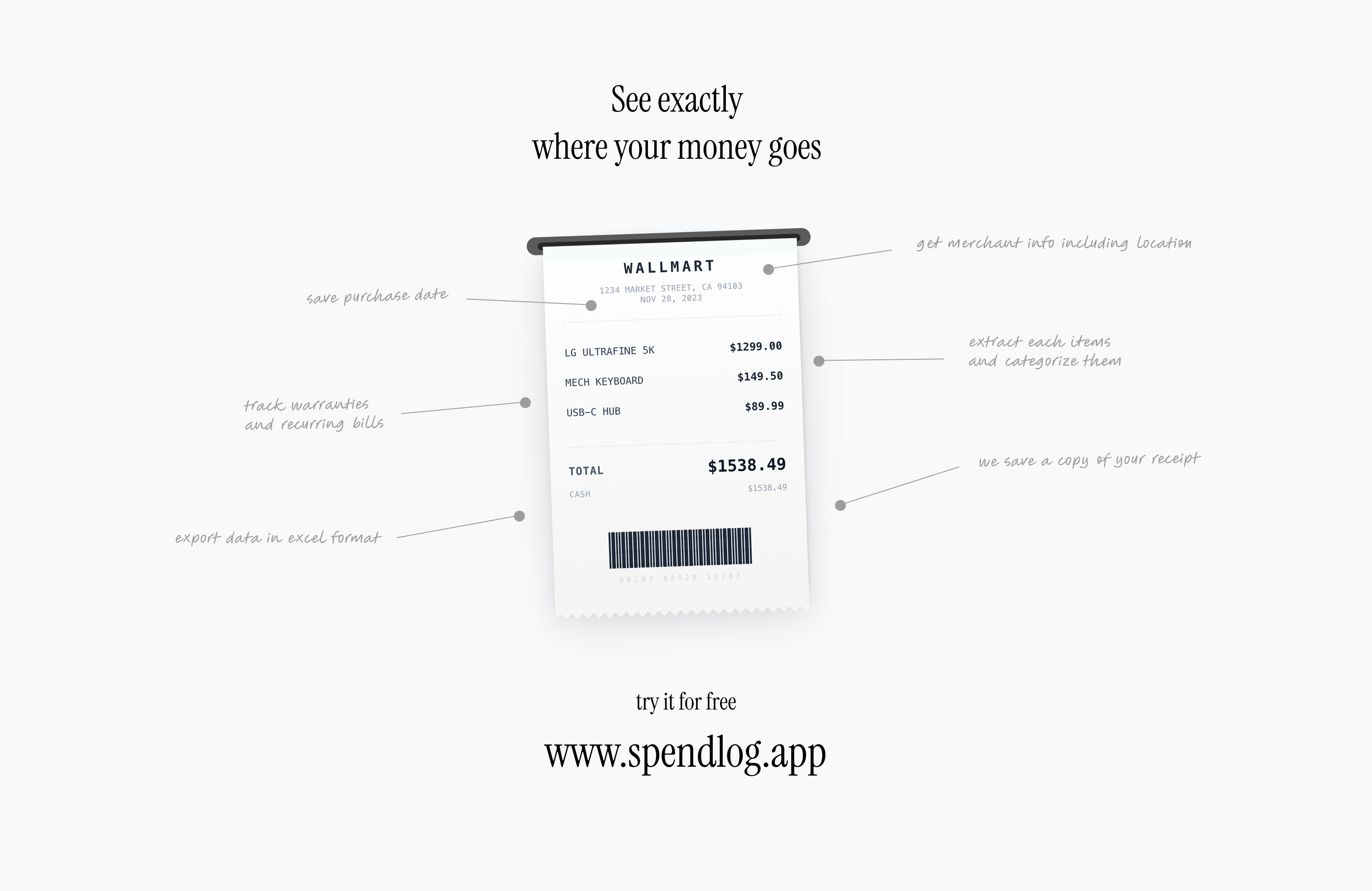 SpendLog gallery image