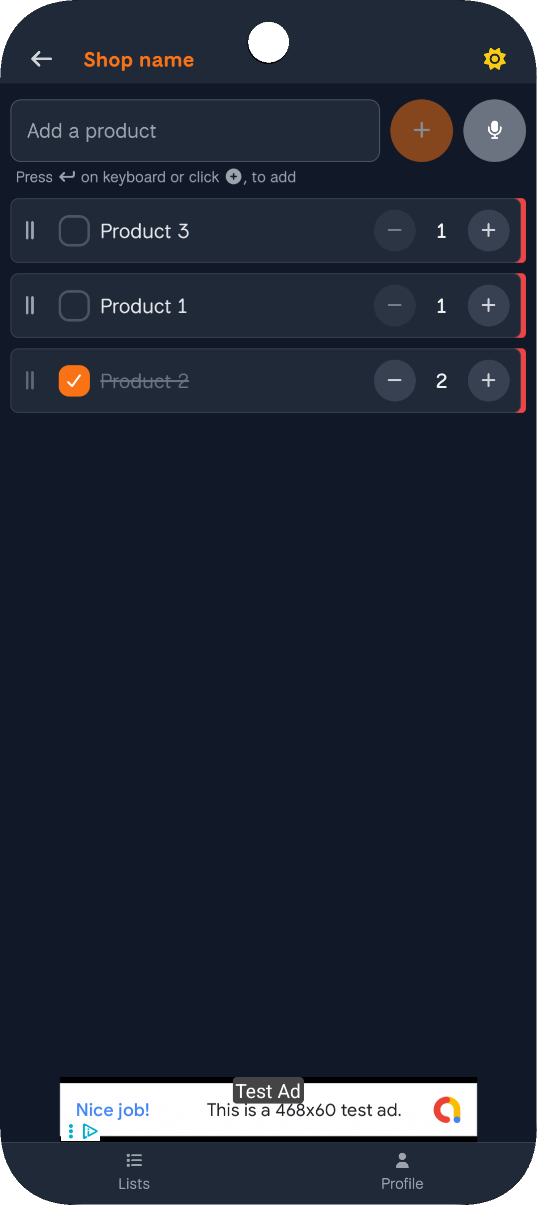 BuyIt - Screenshot 3 showing product features and functionality
