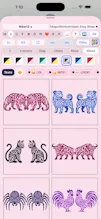 Free IOS Animals Stickers, Mirrored gallery image