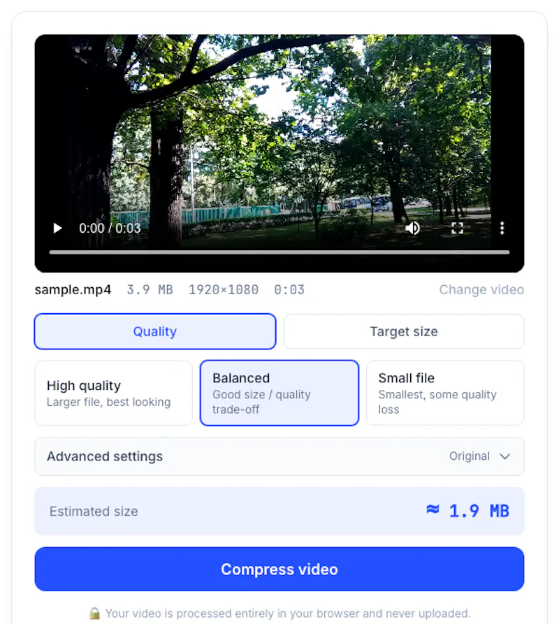 VideoCompress screenshot 4